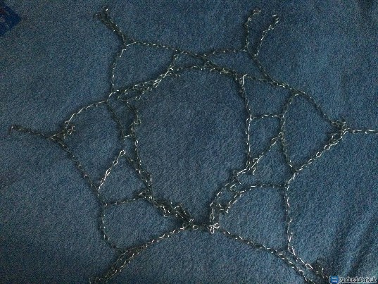 Krepšinio lentos metalinis tinklelis