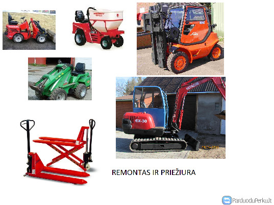 Krovimo technikos remontas