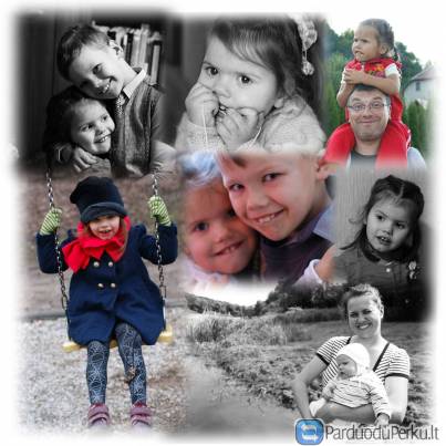 Kuriu koliažus iš Jūsų fotografijų.