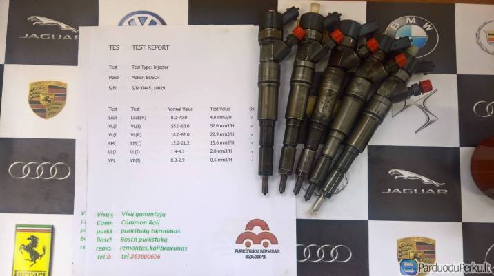 Kuro purkštukai Bmw-530d,730. 0445110029