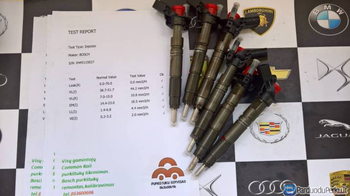 Kuro purkštukai Chrysler, Jeep, Mercedes. 0445115027