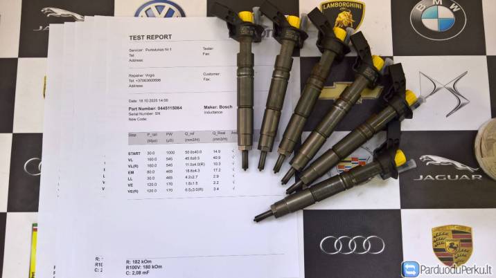 Kuro purkštukai Chrysler,Jeep,Mercedes.   0445115064