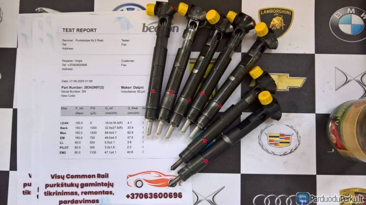 Kuro purkštukai Infiniti,Jeep,Mercedes. 28342997