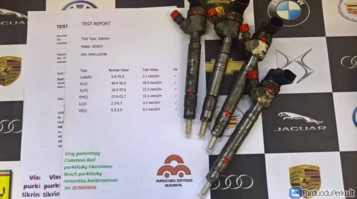 Kuro purkštukai Jeep-Grand Cherokee,Mercedes-Sprinter. 0445110190