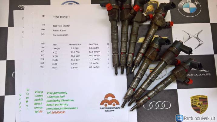 Kuro purkštukai Opel-Insignia 2.0d. 0445110423