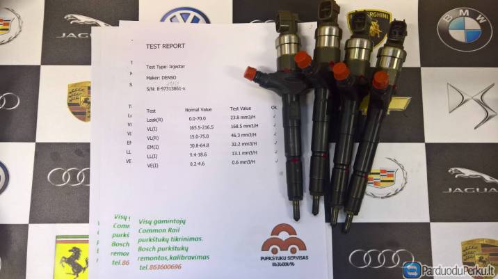 Kuro purkštukai Opel,Renault,Saab. 8-97239161-7