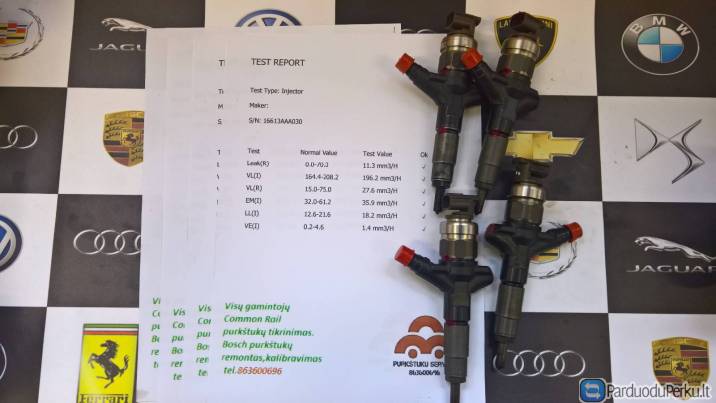 Kuro purkštukai Subaru – Forester, Impreza, Legacy, Outback, XV. 16613AA030.