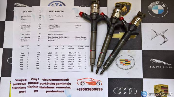 Kuro purkštukai Toyota - Avensis. 23670-0R010