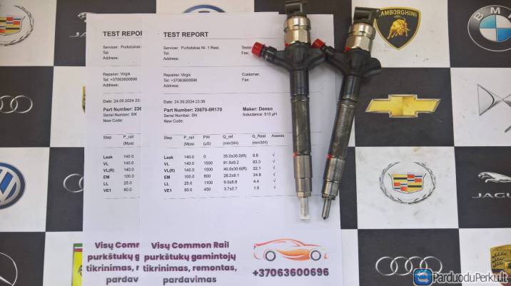 Kuro purkštukai Toyota - Corolla Verso,RAV4. 23670-0R170 (23670-0R020)