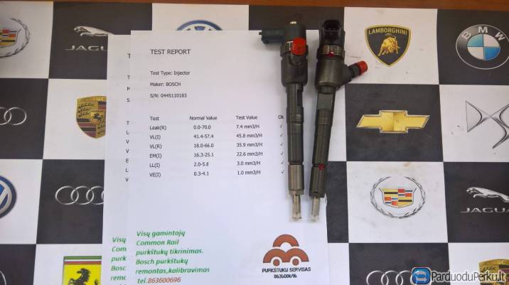 Kuro purktukai Alfa Romeo,Fiat,Ford,Lancia,Opel. 0445110183.