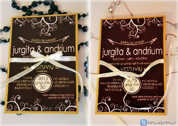 Kvietimai, stalo kortelės, laikraštukai, padėkos