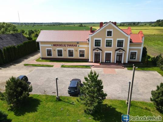 Labai pigiai parduodamas šiuolaikiškai įrengtas Mergelių dvaras