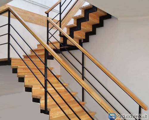 Laiptu gamyba Laiptu pakopos Laiptu tureklai Mediniai laiptai