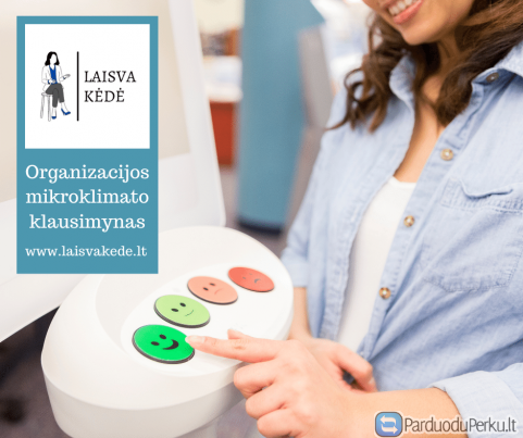 LaisvaKėdė. Organizacijos mikroklimato klausimynas