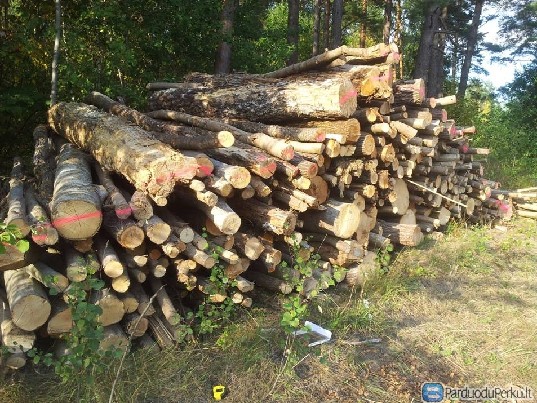 Lapuočių malkos rąstais po 3m ( beržas, klevas, alksnis, dre