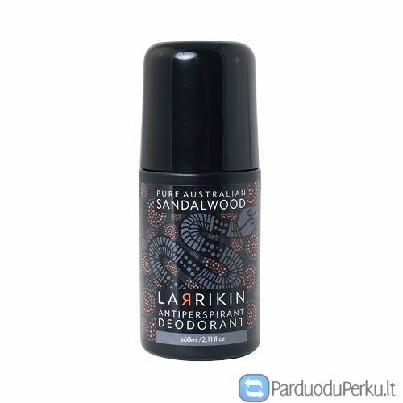 LARRIKIN ANTIPERSPIRANTAS SU SANDALMEDŽIO ALIEJUMI 60ML