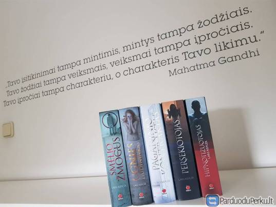 Lars Kepler garsiausi detektyviniai trileriai