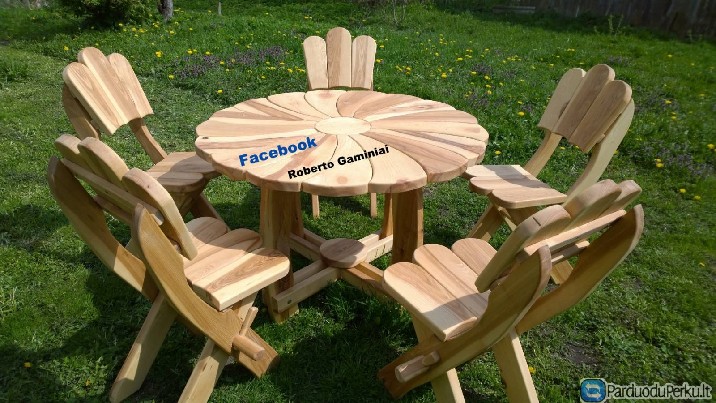 lauko baldai,supynes,sodo nameliai,terasos,lovos