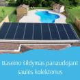 Lauko baseino šildymo įrangos montavimas