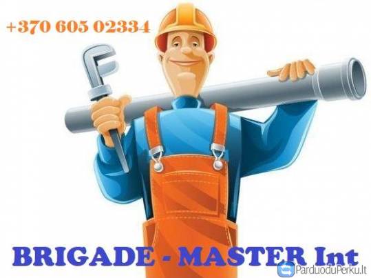 Lauko inžinerinių tinklų įrengimas IKI RAKTO! (Brigade-Master Int)