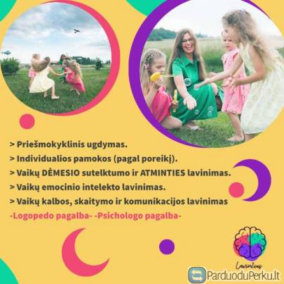 Lavinčius - vaikų ugdymas