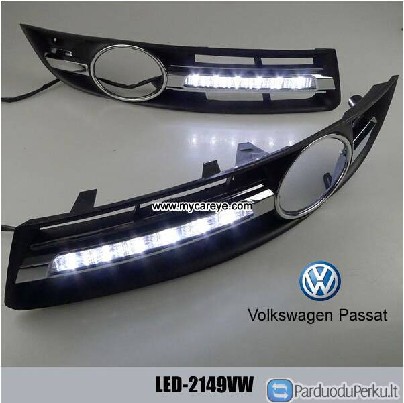 LED dienos šviesos VW Volkswagen Passat DRL dienos