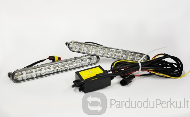 LED dienos šviesos žibintai