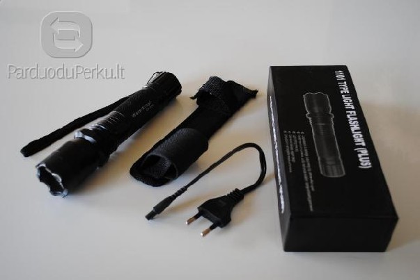 LED Prožektorius + Elektrošokas