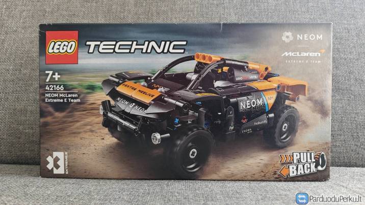 Lego 42166 Technic - NEOM McLaren Extreme E Race Car (NEOM McLaren Extreme E lenktyninis automobilis