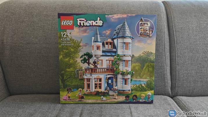 Lego 42638 Friends - Heartlake City Castle Bed and Breakfast (Nakvynė pilyje su pusryčiais)