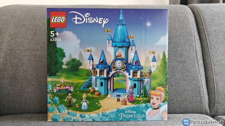 Lego 43206 Disney - Cinderella and Prince Charming's Castle