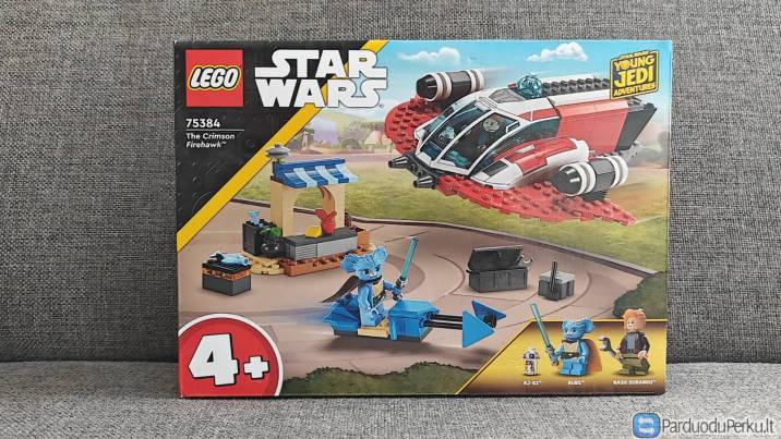 Lego 75384 Star Wars - Young Jedi Adventures Crimson Firehawk