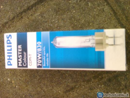 Lempos metalo halogenai 35 W ir uždegėjai 70 w