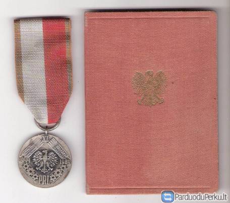 Lenkijos LR medaliai