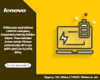 Lenovo nešiojamų kompiuterių baterijos
