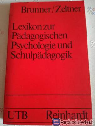 LEXIKON PADAGOGISCHEN PSYCHOLOGIE UND SCHULPADAGOGIK