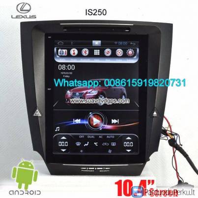 Lexus IS250 Android Car Radio GPS navigation Vehicle Multimedia Wifi camera