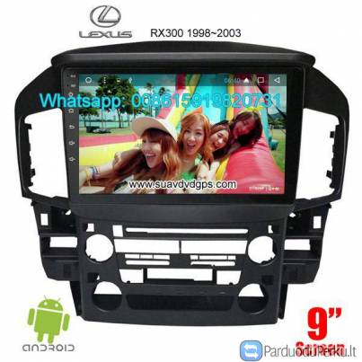 Lexus RX RX300 Car audio radio android GPS navigation camera