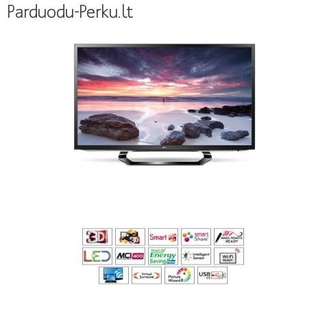 Lg 47lm620s led televizorius 3d