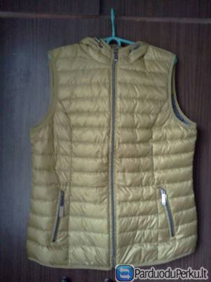 Liemenė garstyčių spalvos