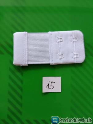 Liemenėlių prailginimas 2 užsegimų 1 vnt -1 €