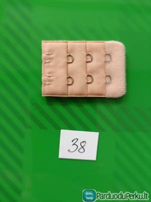Liemenėlių prailginimas 2 užsegimų 1 vnt -1 €