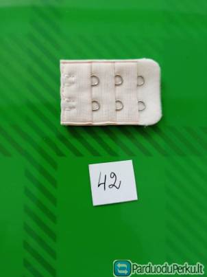 Liemenėlių prailginimas 2 užsegimų 1 vnt -1 €