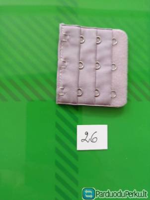 Liemenėlių prailginimas 3 užsegimų 1 vnt-1,50 €