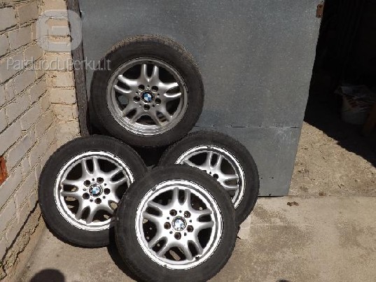 Lieti R16 ratlankiai su padangomis