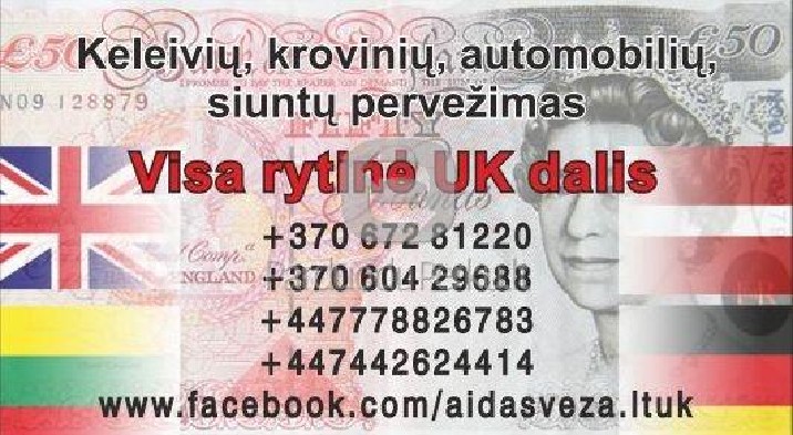 LIETUVA - ANGLIJA - LIETUVA !!!