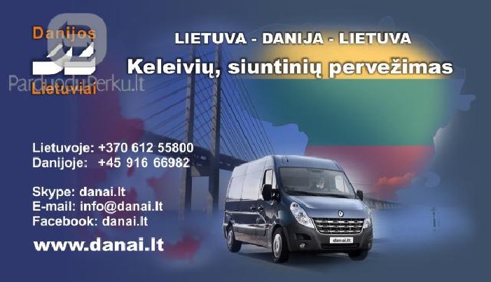 LIETUVA – DANIJA – LIETUVA