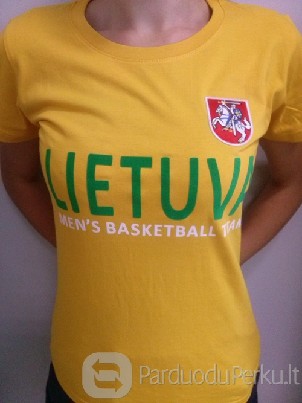 Lietuvos atributika, krepšinio marškinėliai,