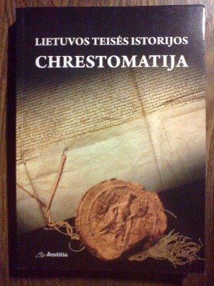 Lietuvos teisės istorijos chrestomatija