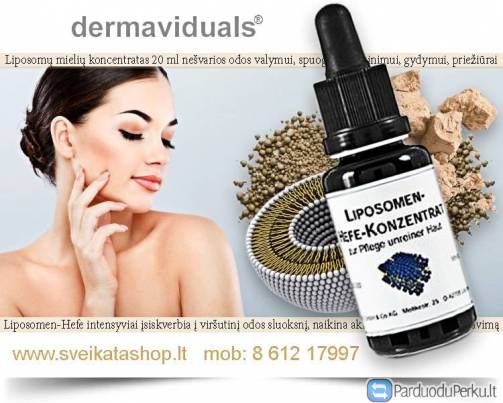 Liposomų mielių koncentratas Deramaviduals®